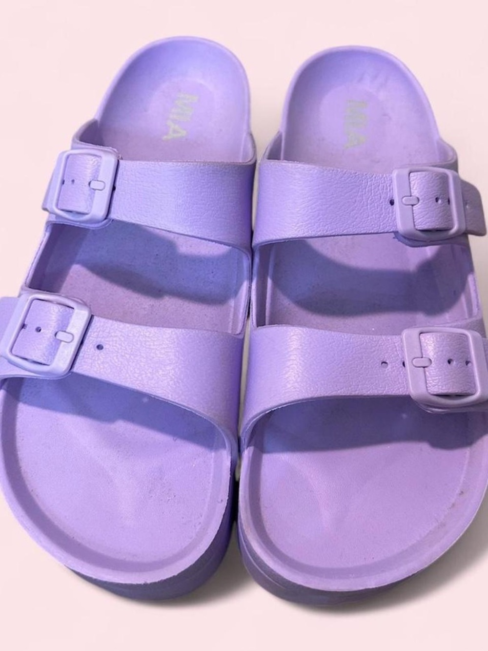 Mia purple slides
